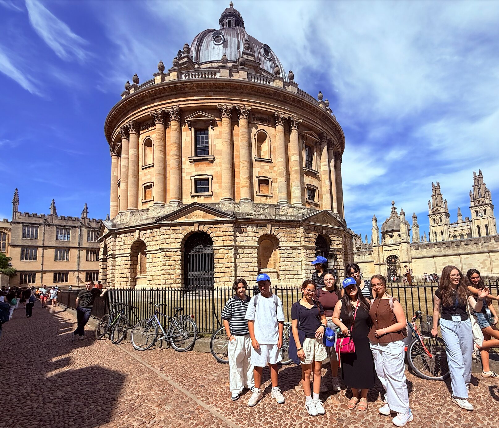 The Radcliffe Camera in central Oxford